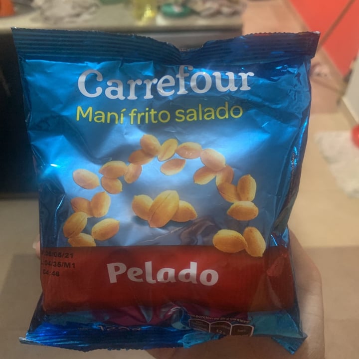 photo of Carrefour Maní Frito Salado Pelado shared by @sofibre on  26 Jan 2021 - review