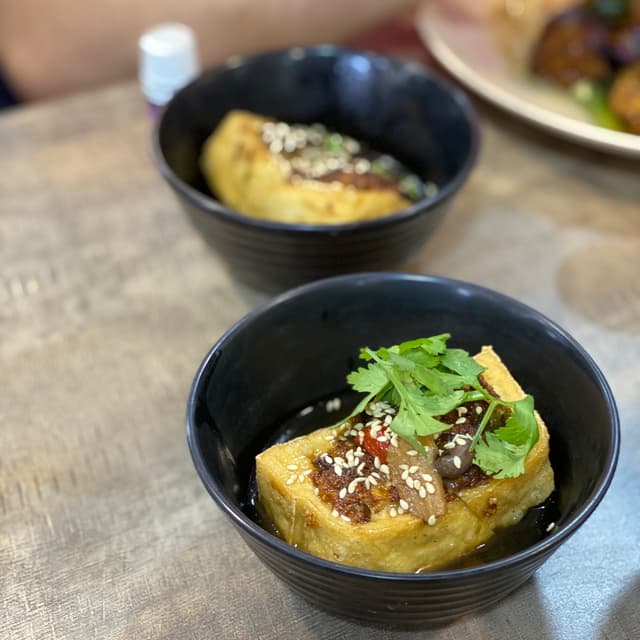 Photo of the dish “Hakka Yong Tau Foo with Angelica Sauce”