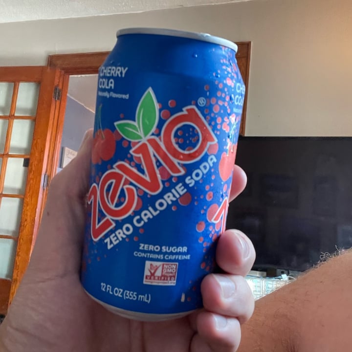 photo of Zevia Cherry Cola shared by @joshuajoseph365 on  13 Oct 2021 - review