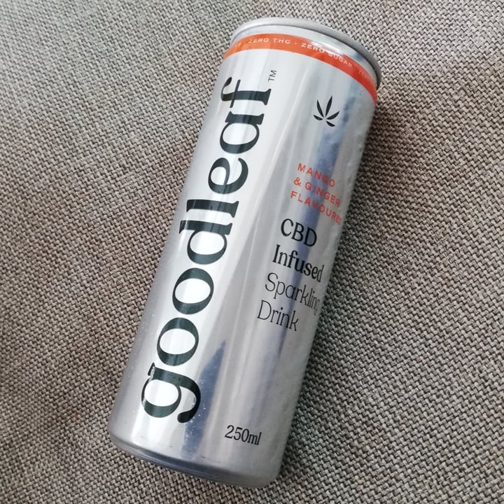 photo of Goodleaf CBD infused sparkling water Mango & Ginger shared by @racey11 on  22 Jan 2021 - review