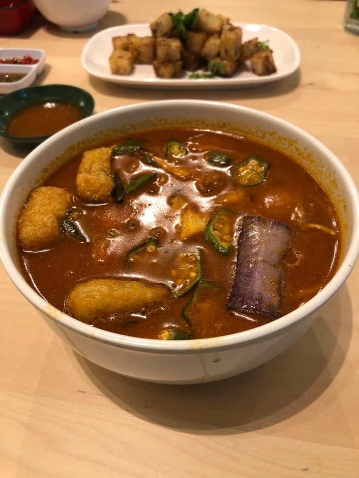 photo of The Buddha Bowl 泰幸福 Monkeyhead Mushroom Curry Noodle shared by @alyrauff on  07 Jan 2020 - review