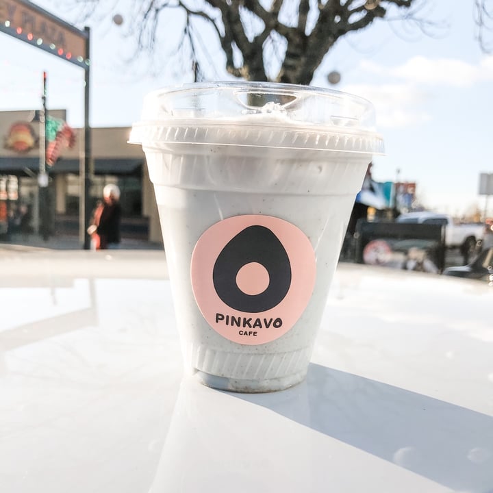 review photo of PINKAVO Cafe Blue Lavender Latte shared by @maggiehertzberg on 25 Jan 2021 - review