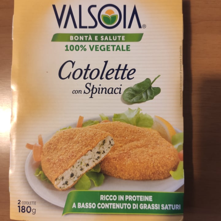 photo of Valsoia Cotolette con spinaci shared by @giulia098 on  23 Mar 2022 - review