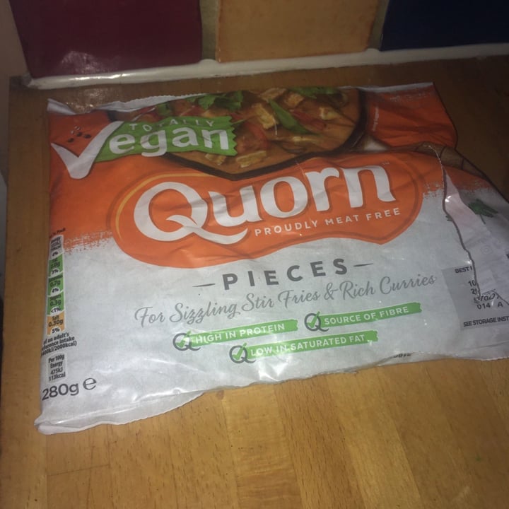 photo of Quorn Vegan Pieces shared by @brock on  09 Mar 2020 - review
