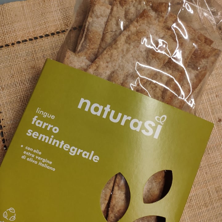 review photo of Natura Sì Lingue di farro semintegrali shared by @silviasgribbia on 31 Mar 2022 - review