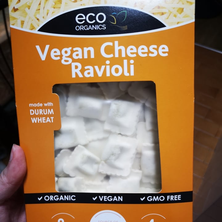photo of eco Organics Vegan Cheese Ravioli shared by @evelynteo on  04 Apr 2021 - review