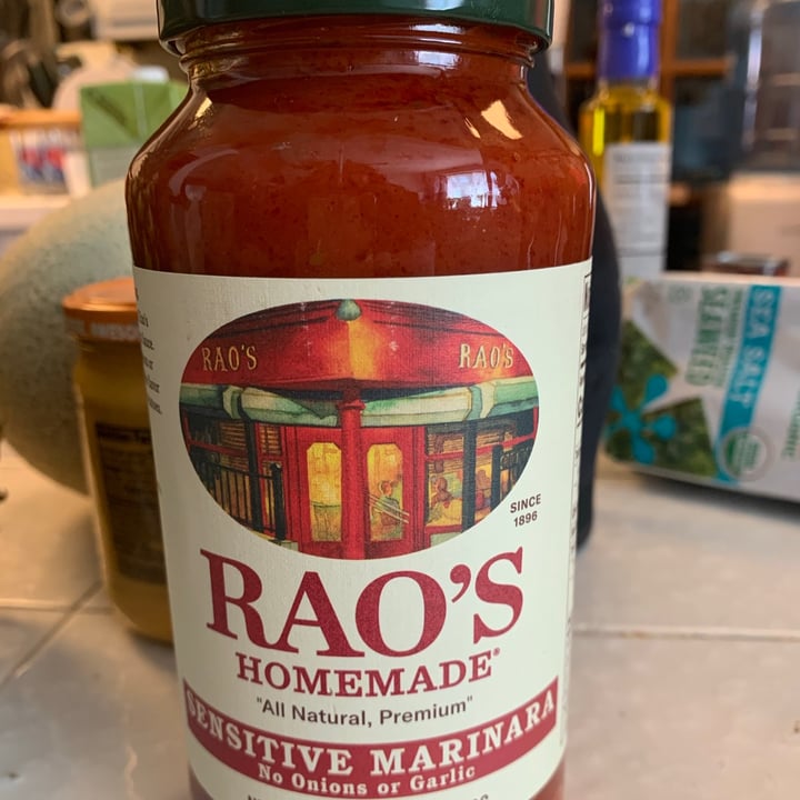 review photo of Rao’s Homemade Sensitive Marinara Sauce shared by @jupiter on 17 May 2021 - review