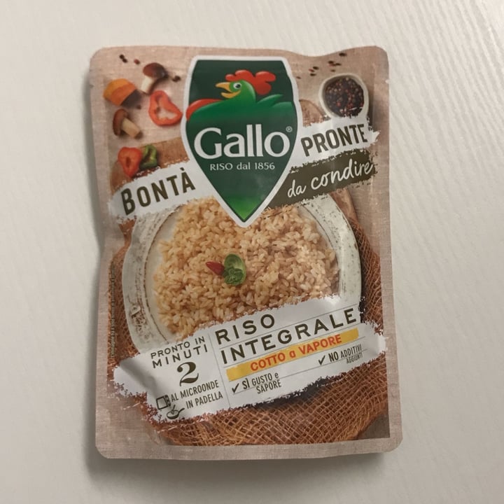 photo of Gallo Bontà Pronte Riso Integrale shared by @maroveg on  10 Feb 2022 - review