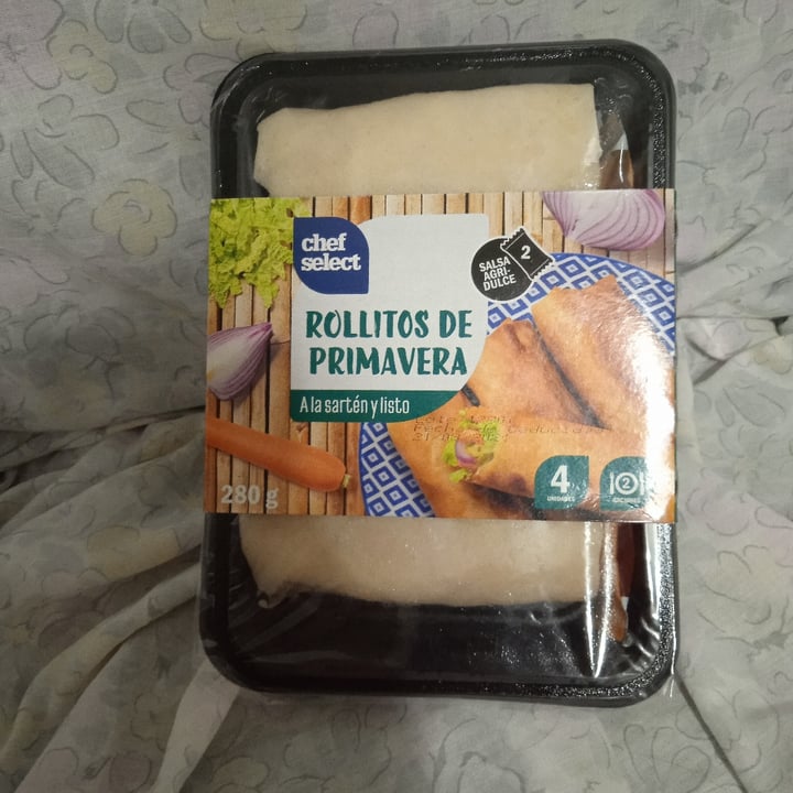 photo of Chef Select Rollitos de Primavera shared by @espevegan on  15 Aug 2021 - review