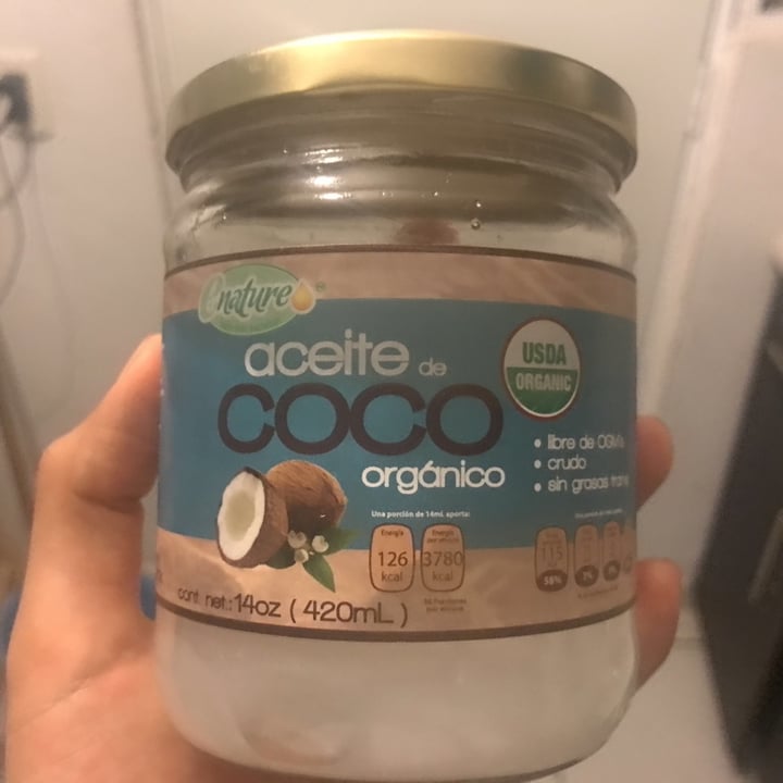 review photo of enature Aceite De Coco Orgánico shared by @leocm1603 on 11 Aug 2020 - review