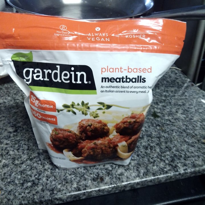 photo of Gardein Plant-Based Meatballs shared by @colburn on  28 Oct 2022 - review