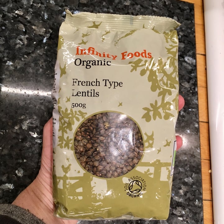photo of Infinity foods organic french type lentils shared by @sianski on  11 Dec 2022 - review