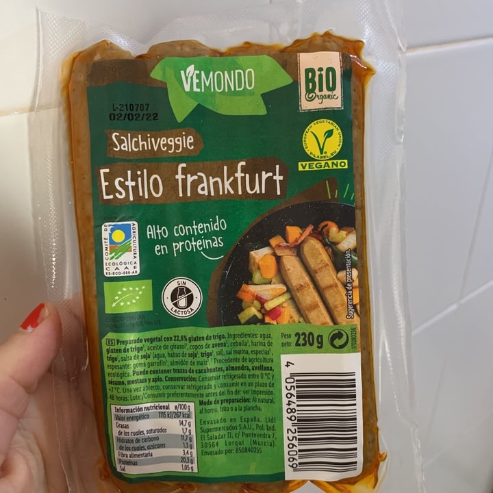 review photo of Vemondo salchiveggie estilo frankfurt shared by @megumi15 on 09 Aug 2021 - review
