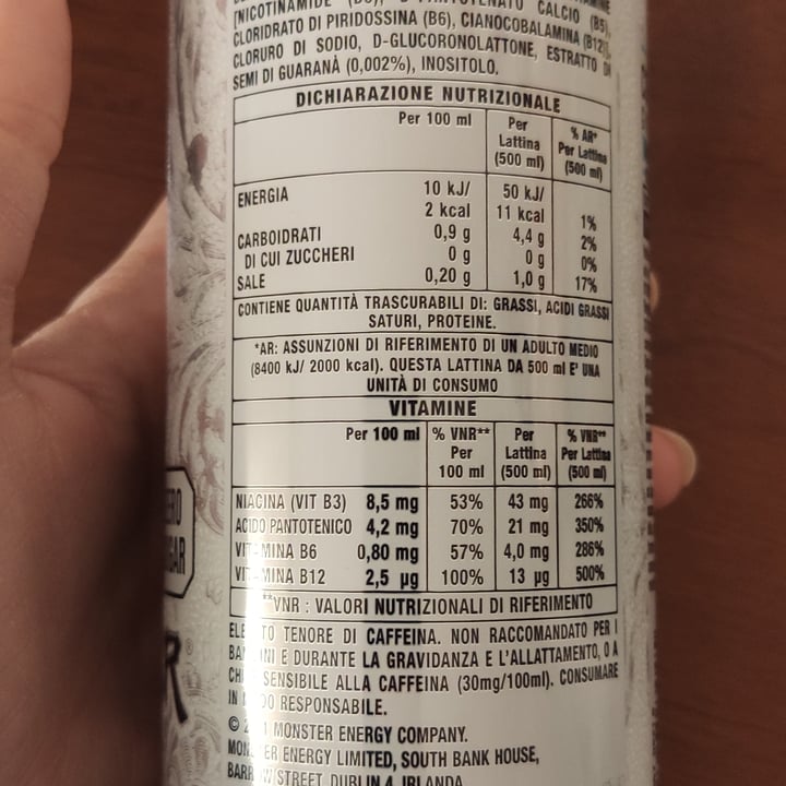 photo of Monster Energy Energy Ultra shared by @nesquikbynight on  10 Mar 2022 - review