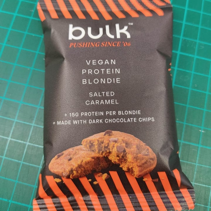 photo of Bulk Vegan Protein Blondie Salted Caramel shared by @raffa70s70 on  13 Oct 2021 - review