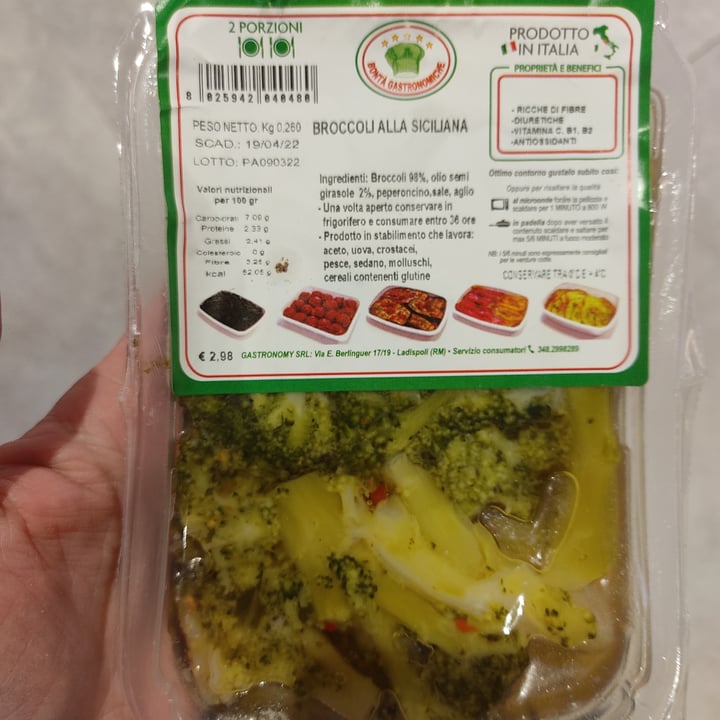 photo of Gastronomy srl Broccoli alla Siciliana shared by @lauradavega on  25 Mar 2022 - review