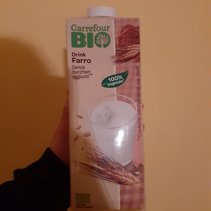 photo of Carrefour Bio Drink Farro shared by @vany182 on  12 Mar 2022 - review