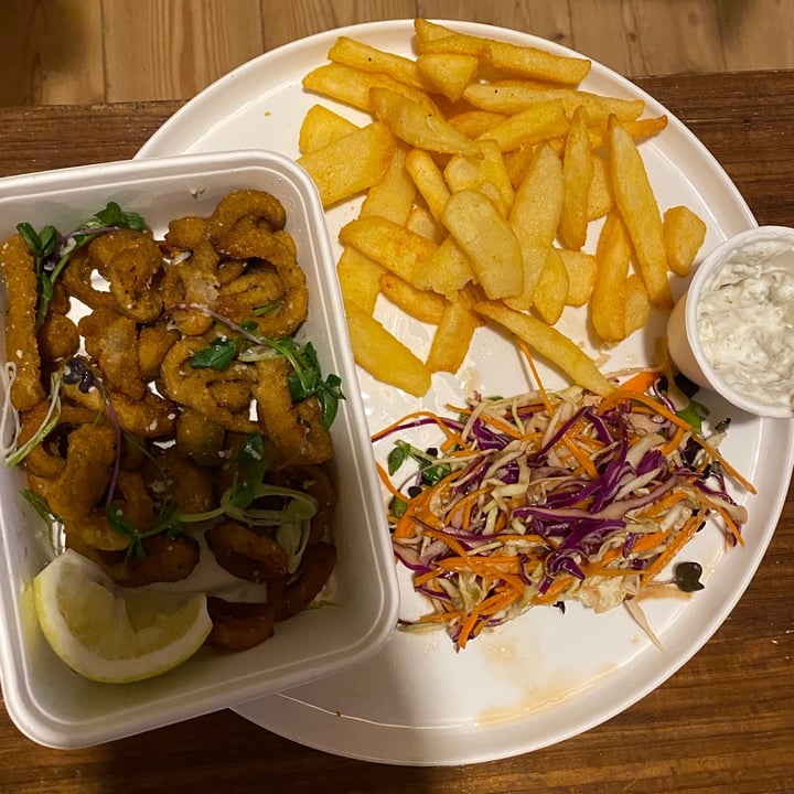 photo of Bamboo Plant Power - Plant Based Vegan Restaurant Calamari & Slaw shared by @anza on  26 Feb 2021 - review