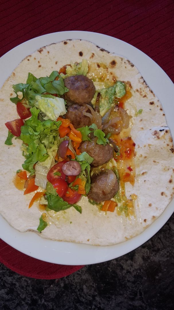 photo of 2 Sisters East London Vegan beef balls shared by @rosiebee on  08 Jul 2019 - review