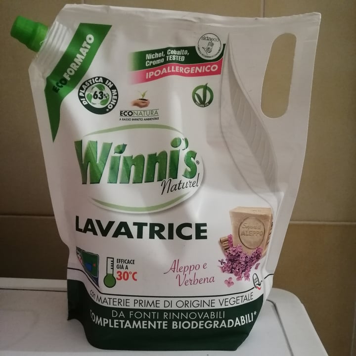 photo of Winni's Naturel Detersivo Lavatrice shared by @ludovicaaa on  23 Oct 2020 - review