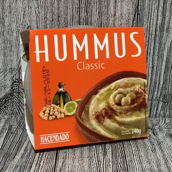 photo of Hacendado Hummus Classic shared by @aaronchoi on  09 Jan 2021 - review