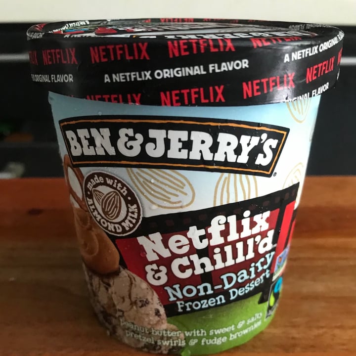 photo of Ben & Jerry's Netflix & Chilll'd Non-Dairy Frozen Dessert shared by @geethaharini27 on  12 Jun 2021 - review