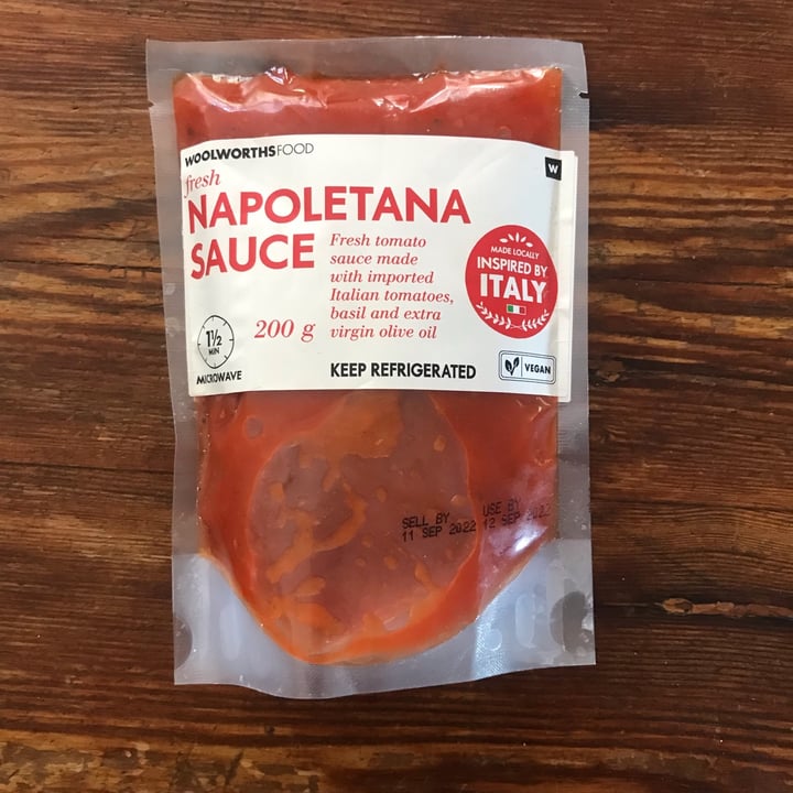 photo of Woolworths Food Napoletana sauce shared by @alexra on  11 Sep 2022 - review