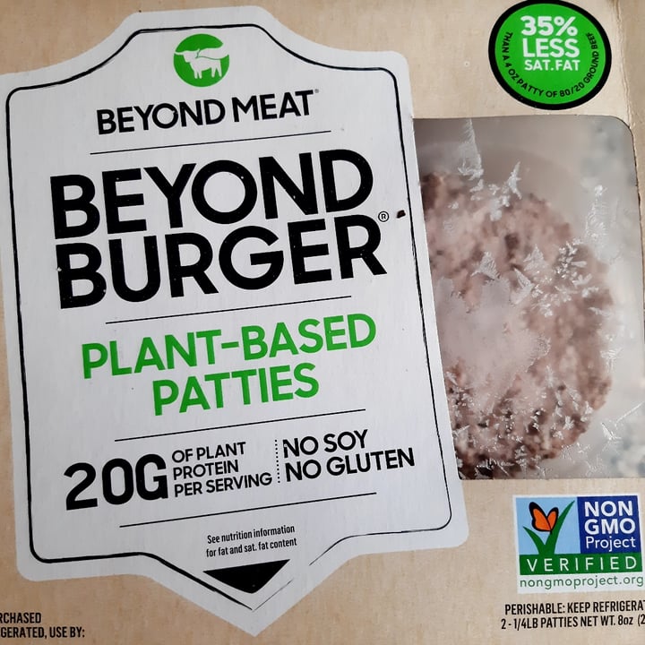 photo of Beyond Meat Beyond Burger Plant-Based Burger 19g shared by @dianaht on  17 Sep 2020 - review