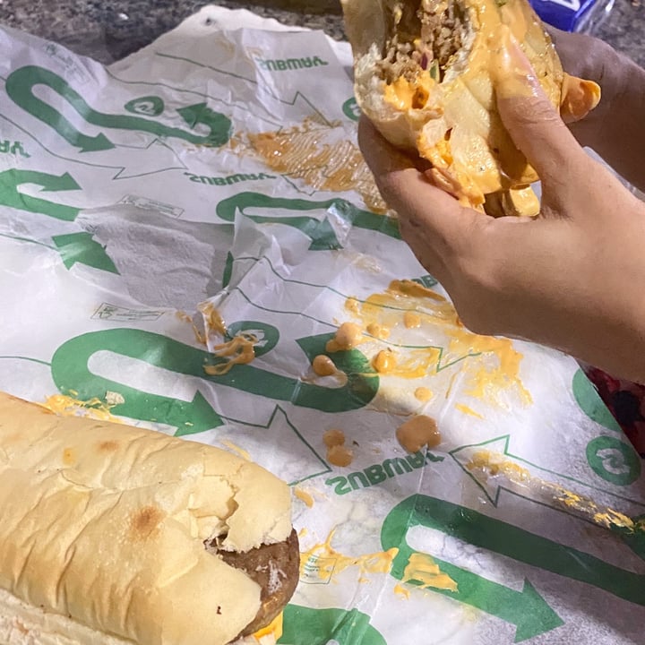 photo of Subway Sub Veg shared by @veganlover13 on  11 Jun 2022 - review