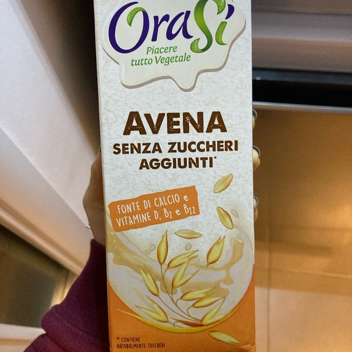 review photo of OraSí Avena senza Zuccheri Aggiunti shared by @gaiacavallaro on 01 Feb 2022 - review