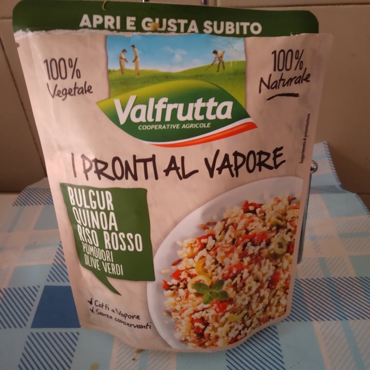 photo of Valfrutta I Pronti Al Vapore Bulgur Quinoa Riso Rosso shared by @annalisapasero on  16 Oct 2022 - review
