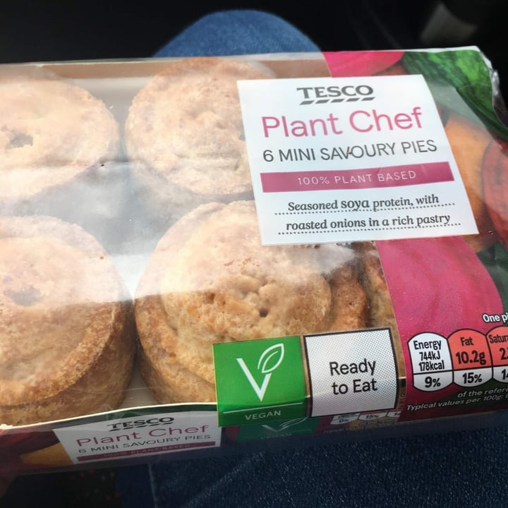 photo of Tesco Plant Chef Mini Pork Pies shared by @fruitbear on  05 Jul 2021 - review