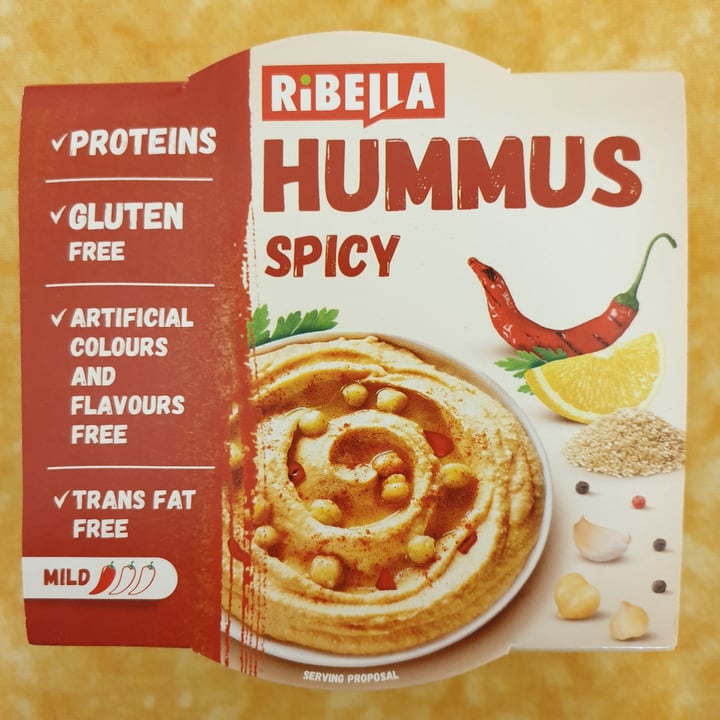 photo of Ribella Hummus Spicy shared by @fellfromclear on  18 Jan 2021 - review