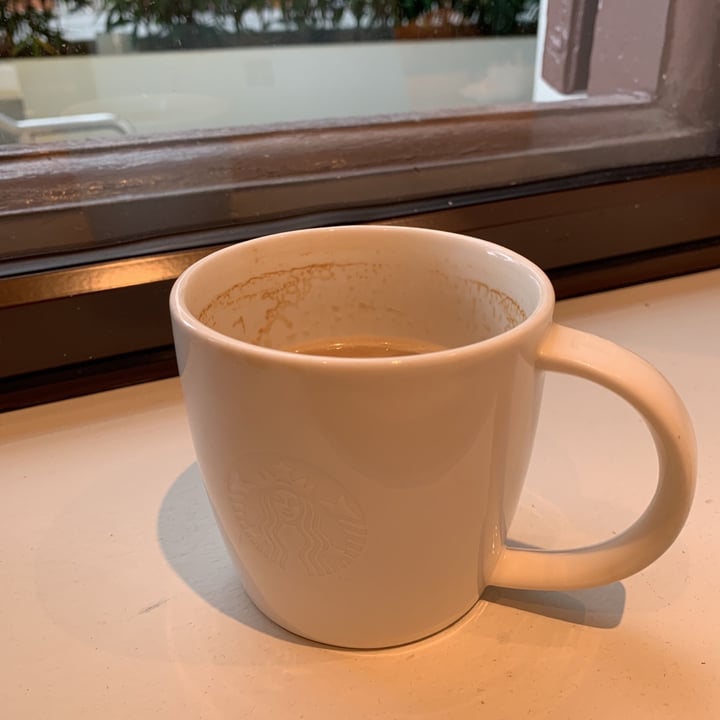review photo of Starbucks Soy latte shared by @happyfitvegan on 11 Dec 2020 - review
