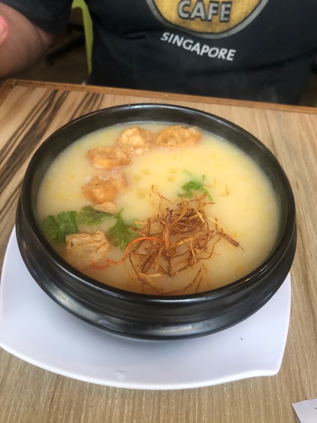 菜肴“pumpkin peanut porridge”的照片