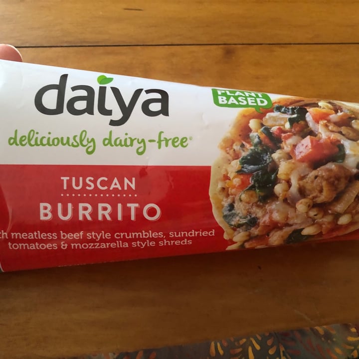 review photo of Daiya Tuscan Burrito shared by @libertyforearthlings on 06 Jul 2020 - review