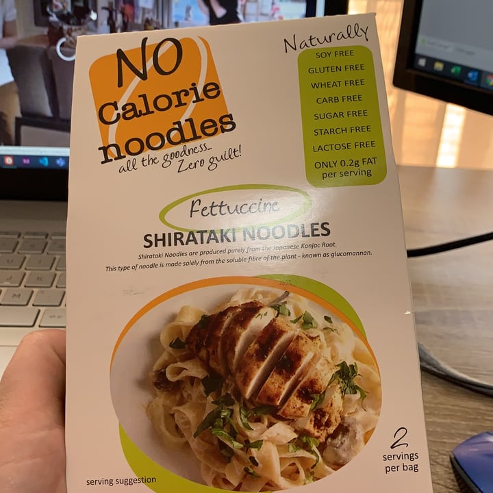 photo of No calorie noodles Fettuccine shirataki noodles shared by @megan4els on  28 Mar 2022 - review