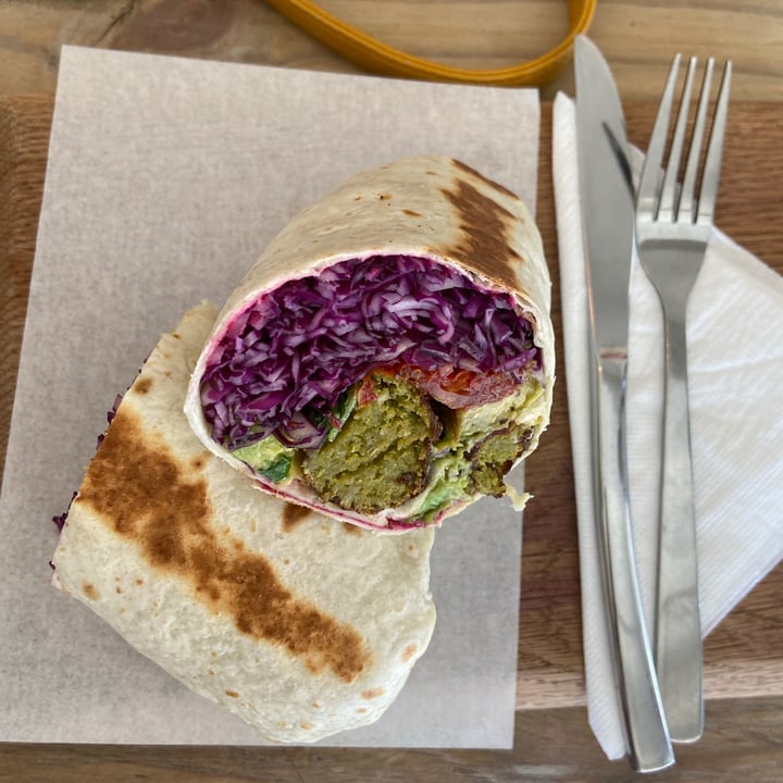 photo of Nourish'd Observatory FALAFEL IN LOVE WITH YOU WRAP shared by @leighclare29 on  18 Dec 2020 - review