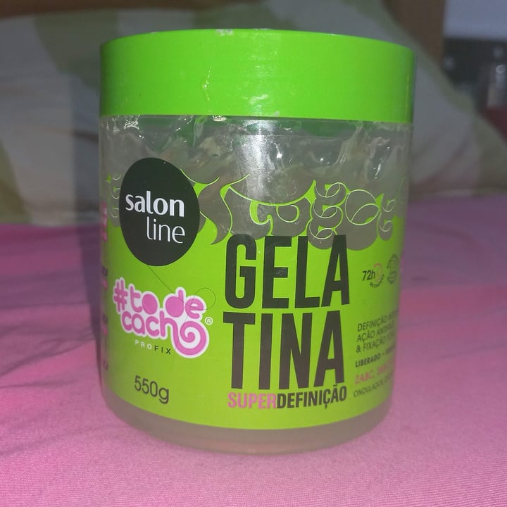 photo of Salon line Gelatina shared by @kasmynmartins on  15 Oct 2022 - review