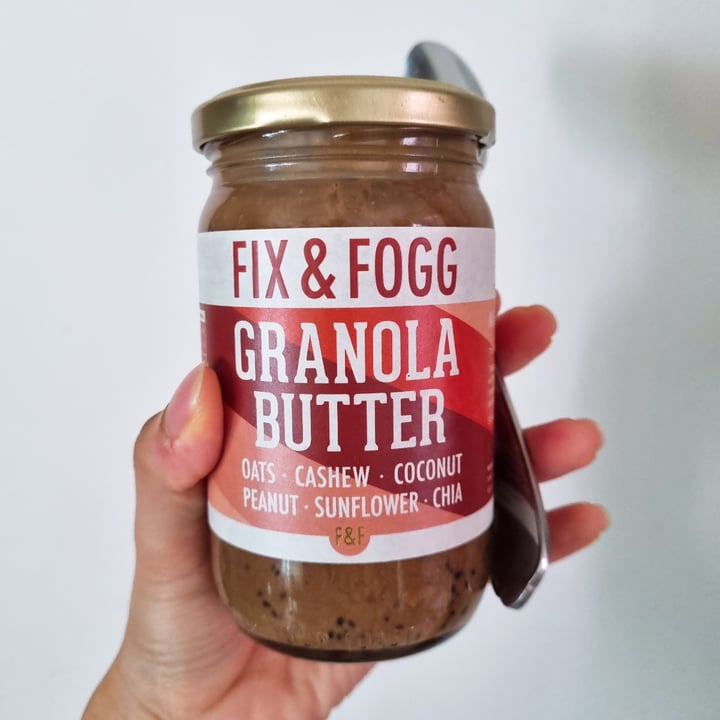 photo of Fix & Fogg Granola Butter shared by @eatgrasswithme on  07 Nov 2021 - review