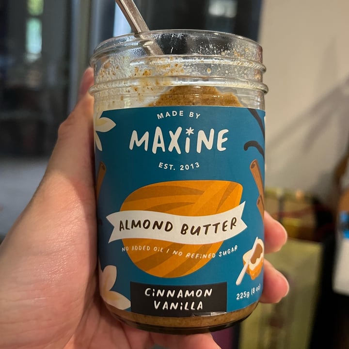 photo of Made by Maxine Almond butter - cinnamon vanilla shared by @eggryne on  07 Mar 2022 - review