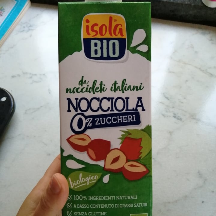 photo of Isolabio Bevanda di nocciola shared by @fedevegana on  17 Oct 2022 - review