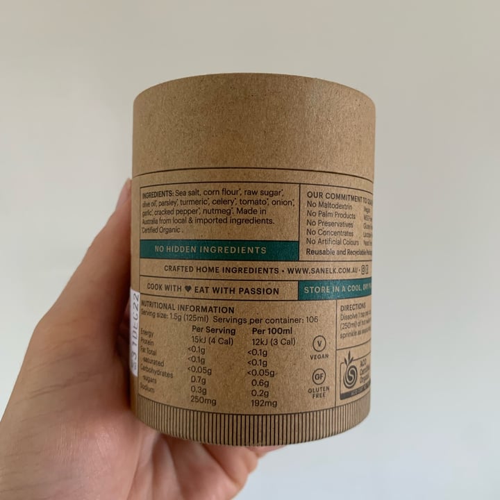 review photo of San Elk Vegetable Stock Vegetable Stock shared by @naomimk on 02 Nov 2021 - review