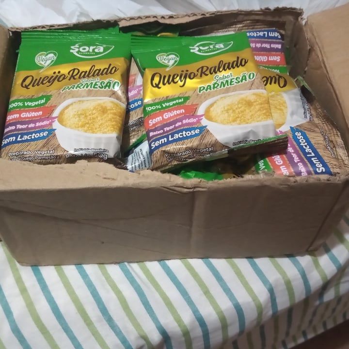 review photo of Sora Queijo Ralado Parmesão shared by @valessa on 18 Dec 2021 - review