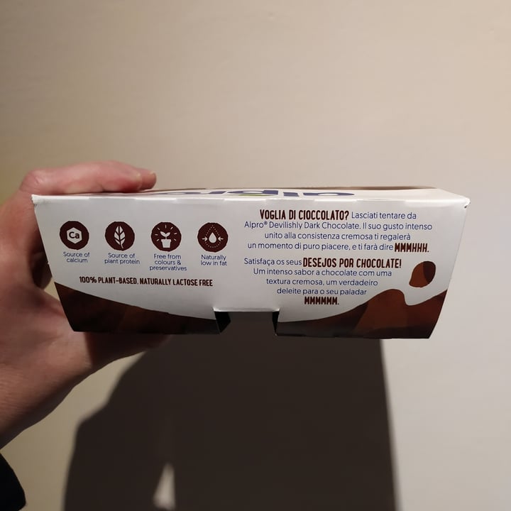 review photo of Alpro Devilishly Dark Chocolate Plant-Based Dessert shared by @greyalice on 20 Jun 2022 - review