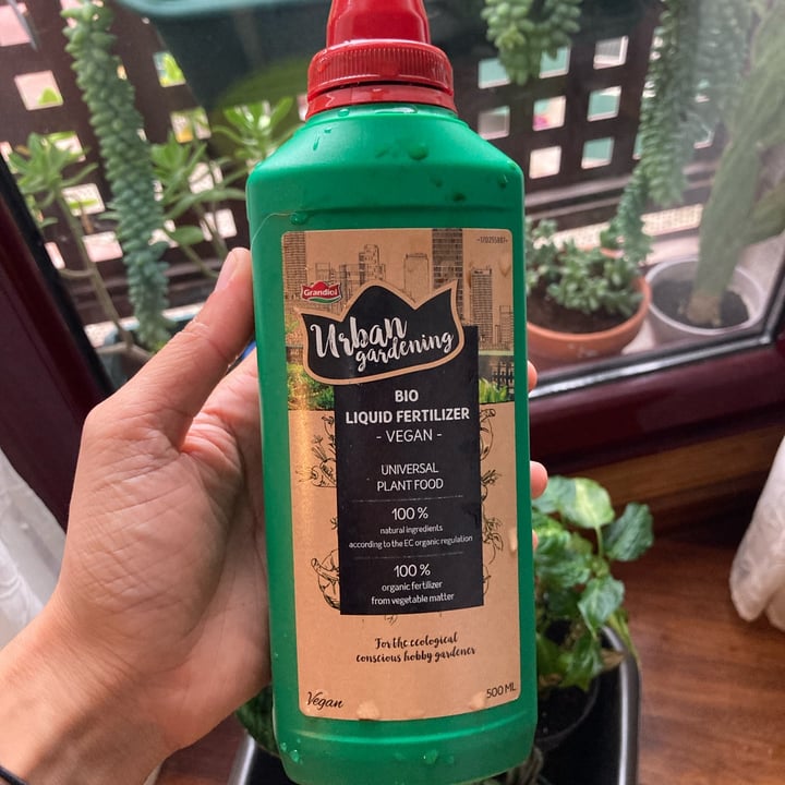 photo of Grandiol Bio liquid fertilizer Vegan shared by @marianaimb on  03 Nov 2021 - review