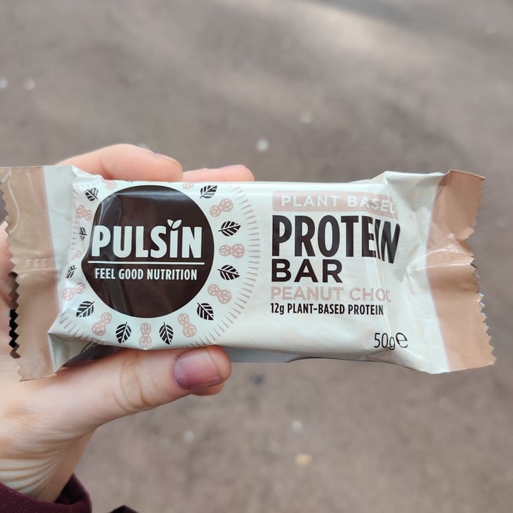 photo of Pulsin Protein Bar Peanut Choc shared by @katerinapap on  22 Oct 2022 - review