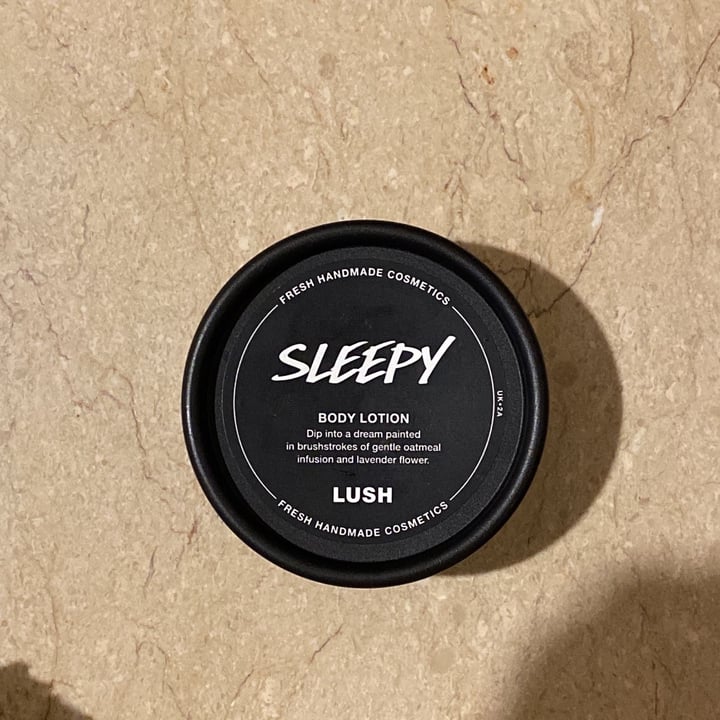 review photo of LUSH Fresh Handmade Cosmetics Sleepy Body Lotion shared by @aleles on 11 Jan 2022 - review