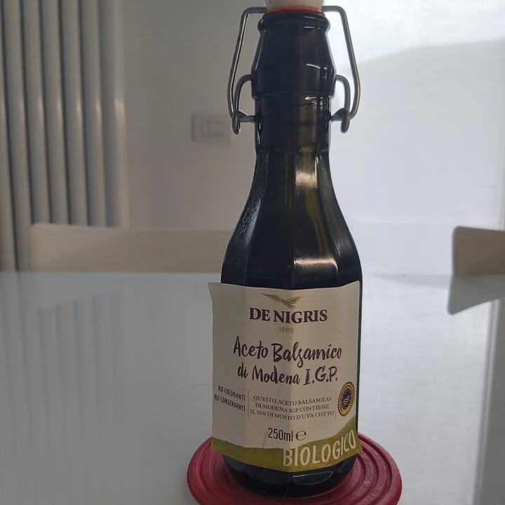 photo of De Nigris Aceto Balsamico di Modena I.G.P. biologico shared by @michelabianchi on  01 Nov 2022 - review