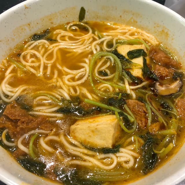 Photo of the dish “Vegetarian Tom Yum Banmian Soup”